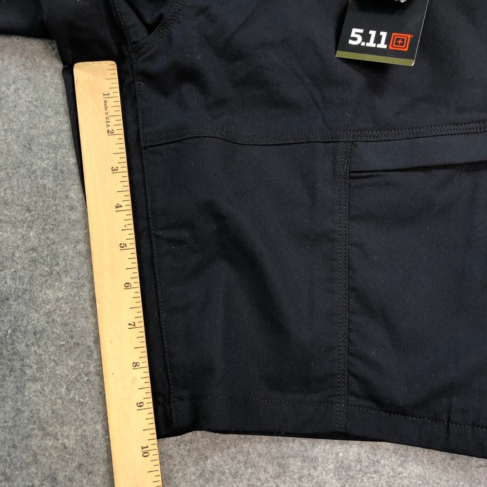 NEW 5.11 Tactical Ridge Cargo Short Mens 38x10 Navy Blue Stretch Utility Apex - Picture 12 of 16